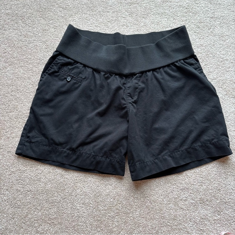 Maternity cotton shorts
